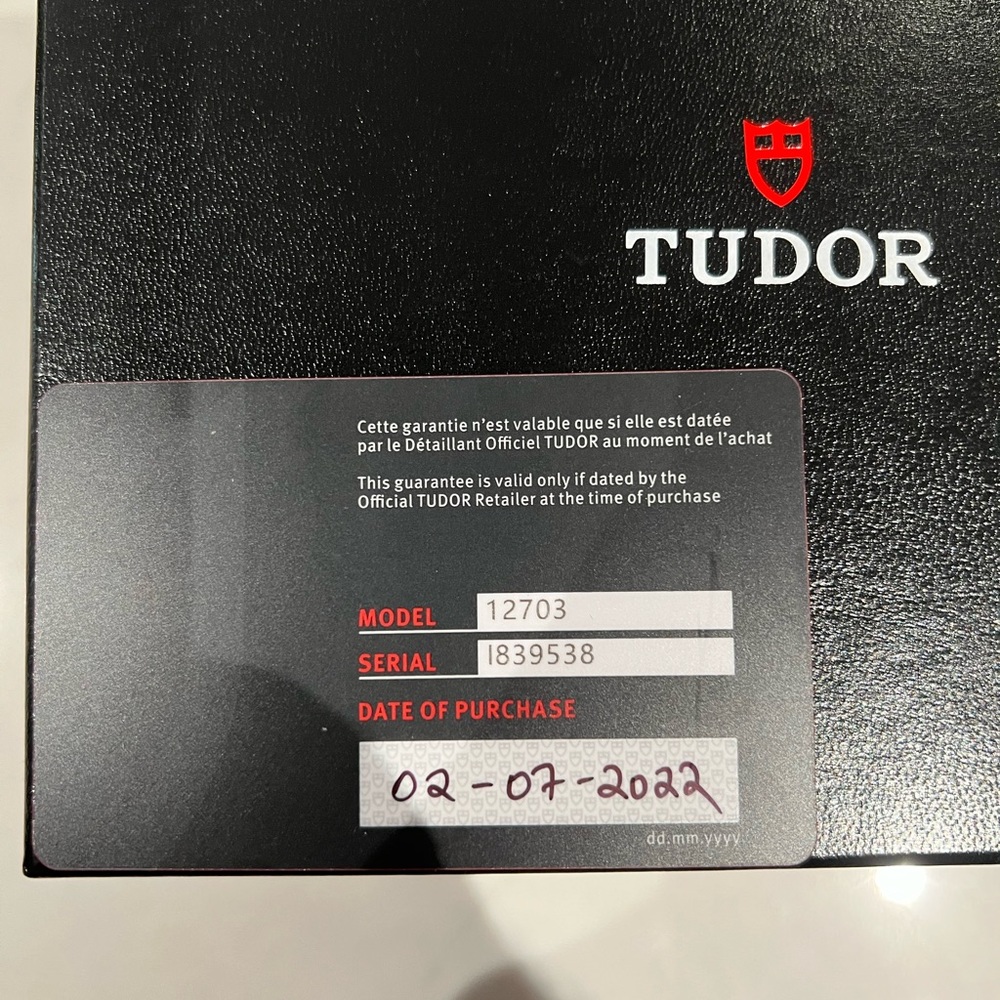 BNIB TUDOR WATCH! - Picture 6 of 9